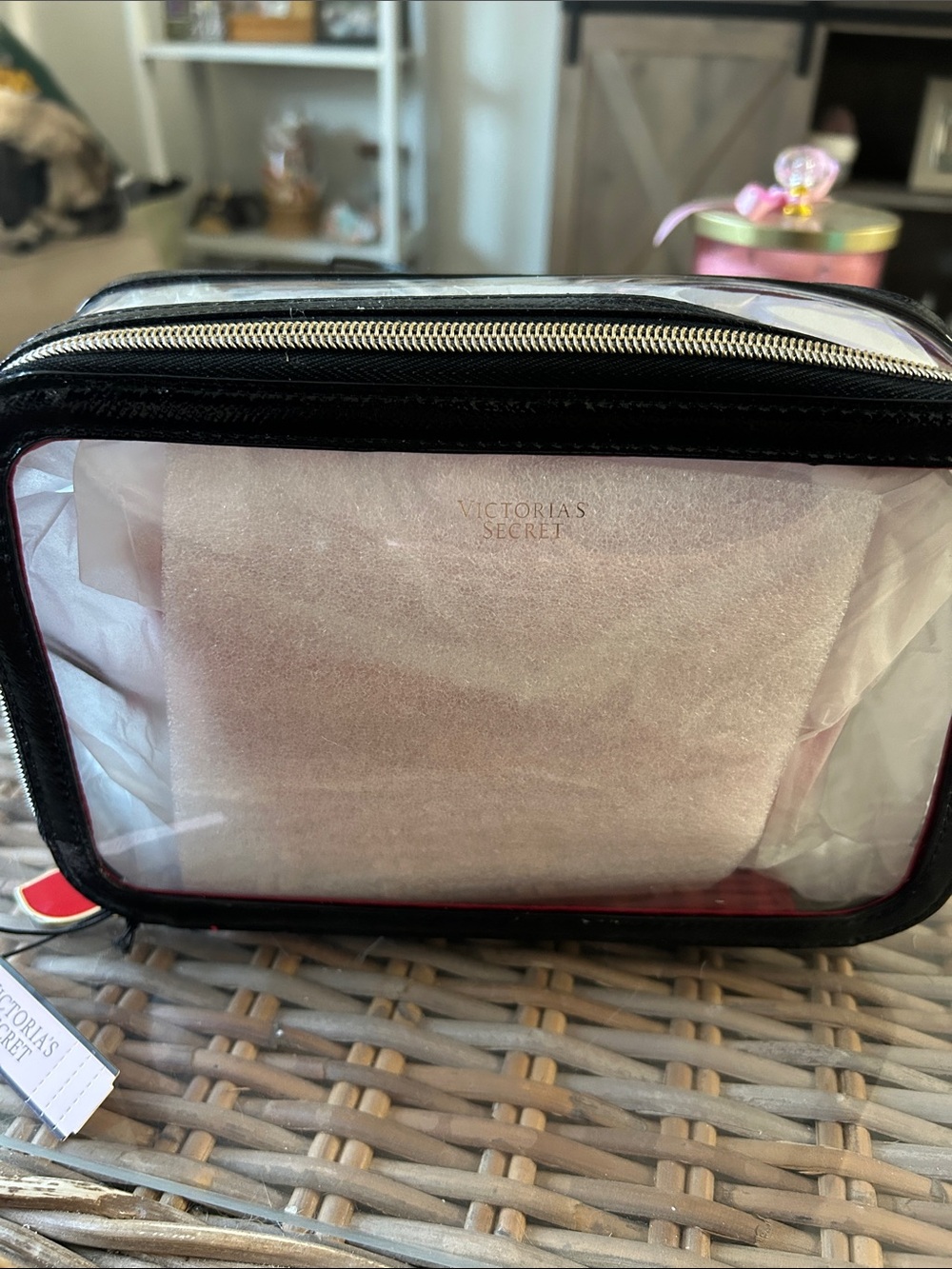 Victoria's Secret Red, Black & Leopard Cosmetic Bag Set - Picture 13 of 13